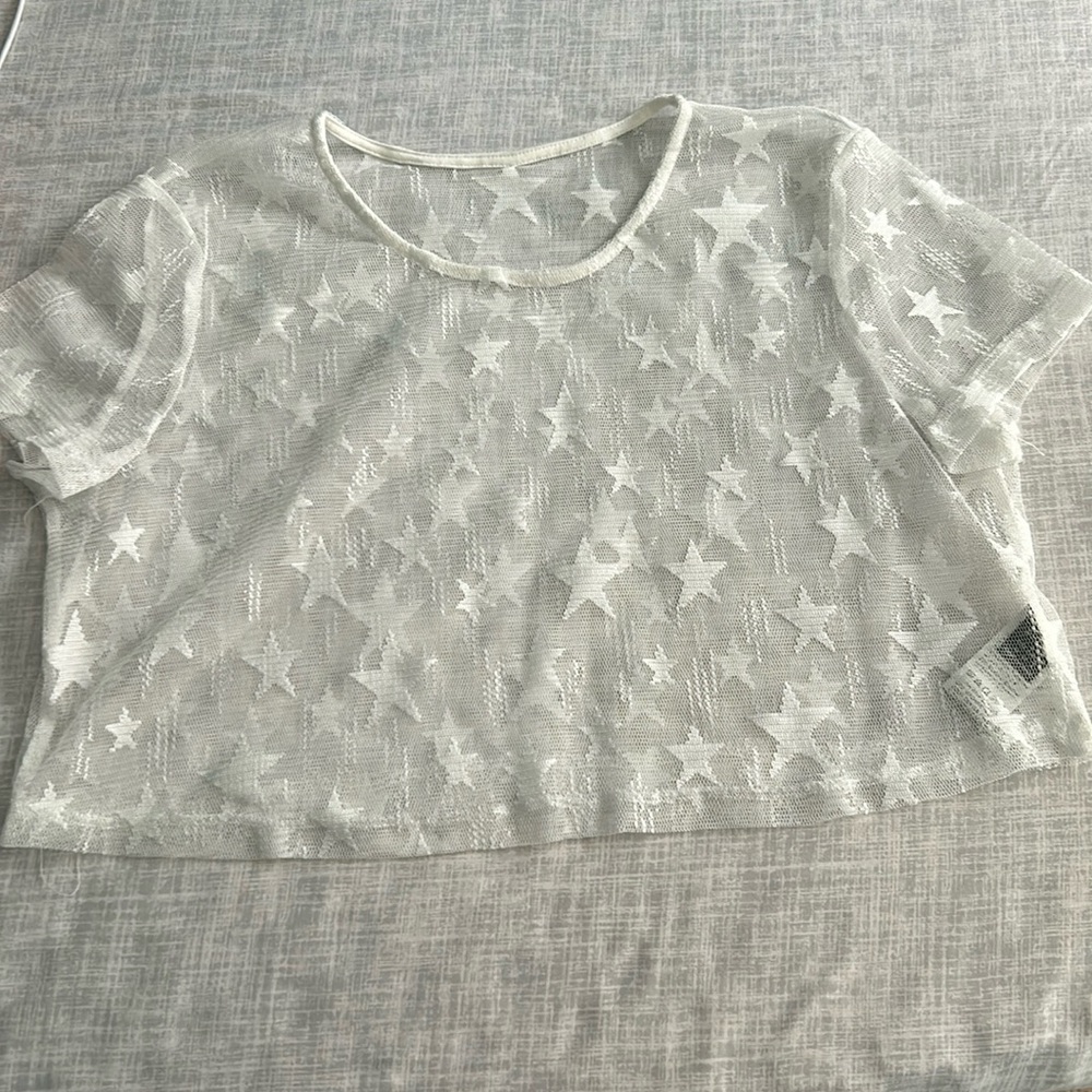 Sheer Star Top